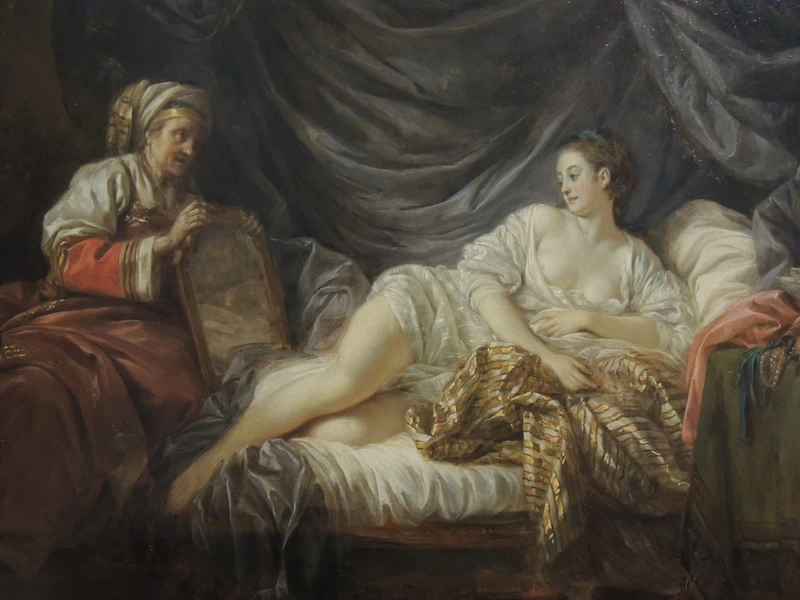 1734-Jean-Baptiste Le Prince - La Sultana